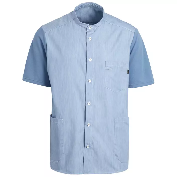 Kentaur kortärmad pique skjorta, Ljus Blå, large image number 0
