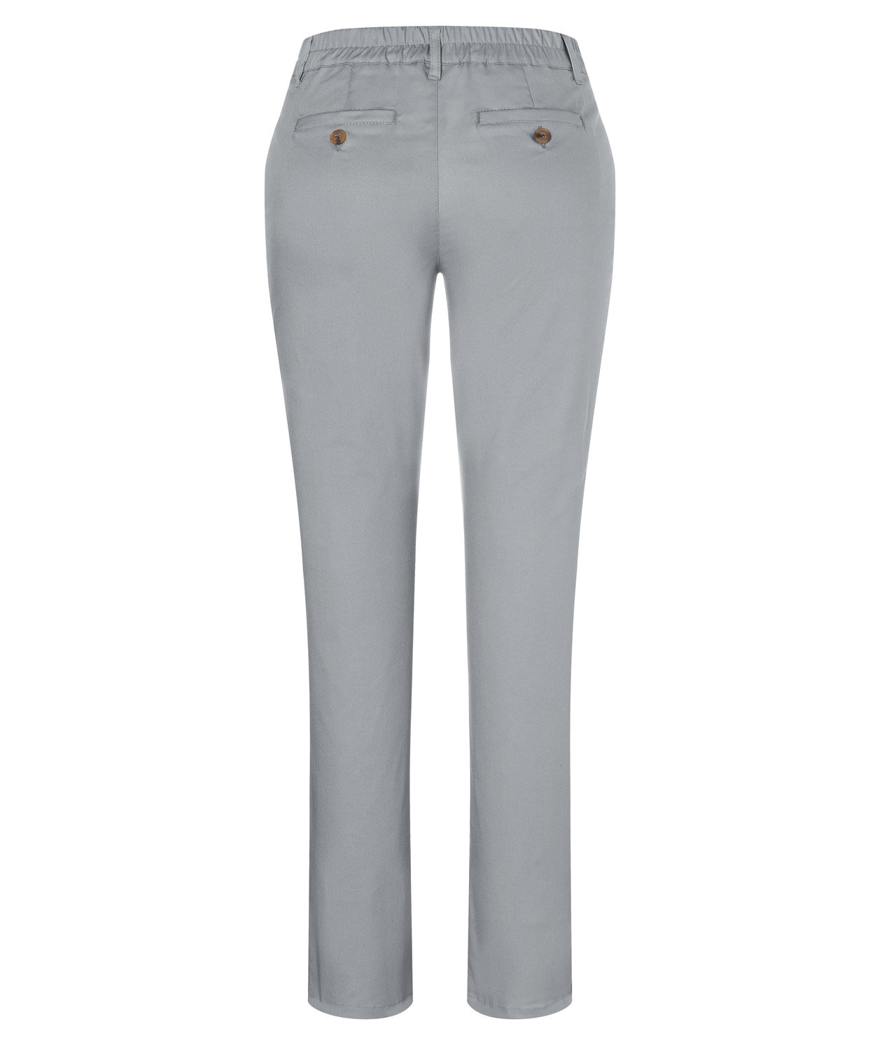 Karlowsky women's chino trousers with stretch, Steel Grey, large image number 2