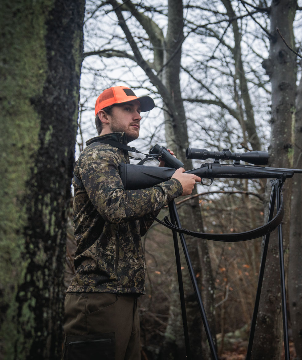 Seeland Tidal Camo fleece jacket, InVis MPC green