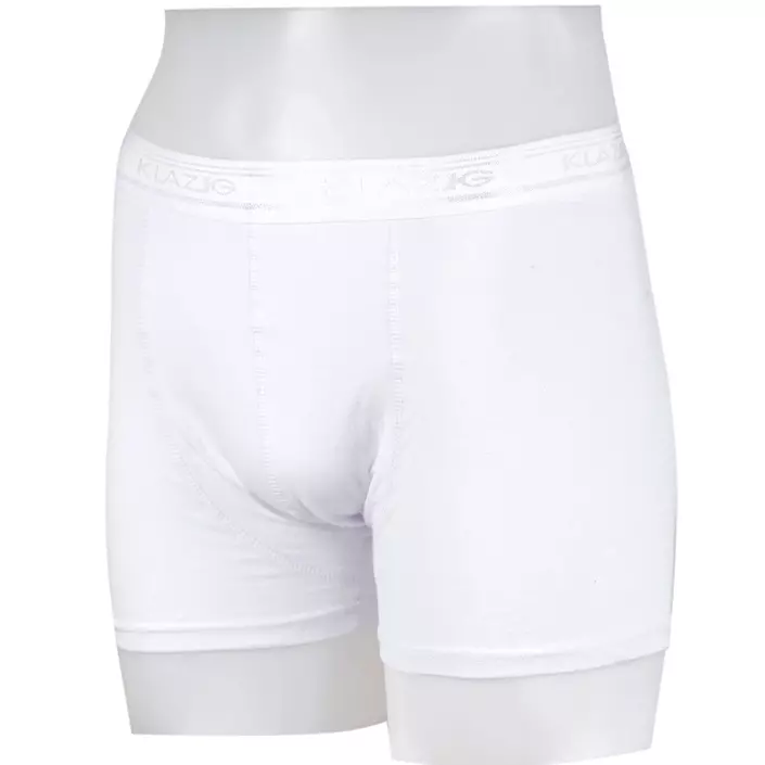 Klazig Bambus boxershorts, Hvid, large image number 0