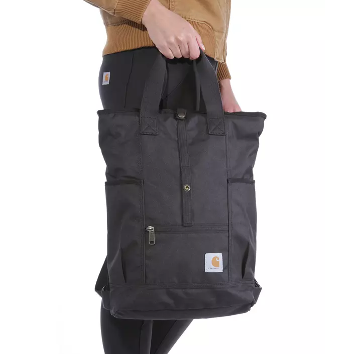 Carhartt Backpack Hybrid veske, Svart, Svart, large image number 5