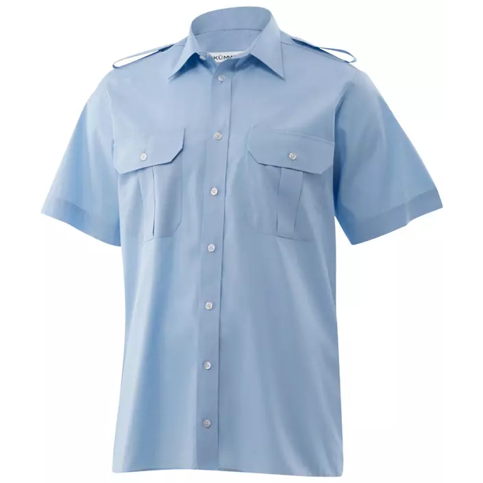 Kümmel Howard Classic fit short-sleeved pilot shirt, Light Blue, large image number 0