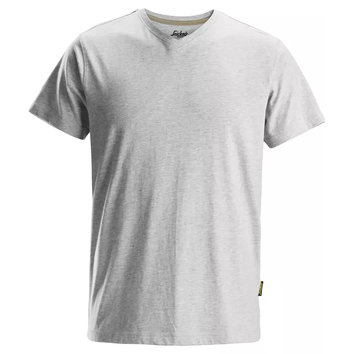 Snickers T-shirt 2512, Grey melange , large image number 0