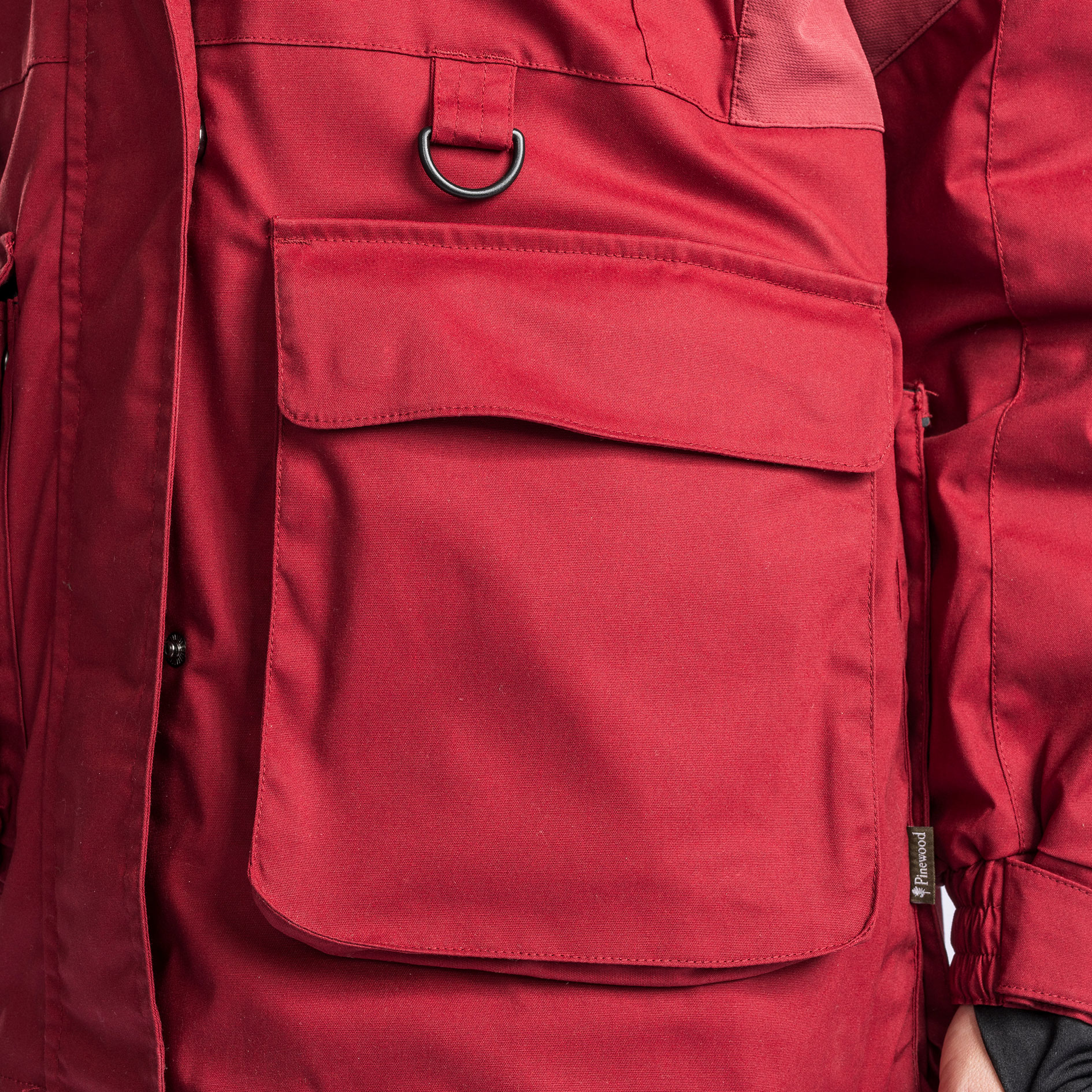 Pinewood Dog Sports Trainer damejakke, Dark Tomato/Dark Red, large image number 6