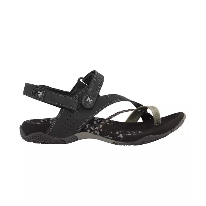 Merrell Siena dame sandaler, Sort, large image number 1