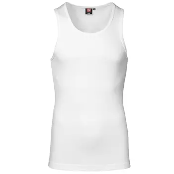 ID Underwear shirt 1x1 Rib, White