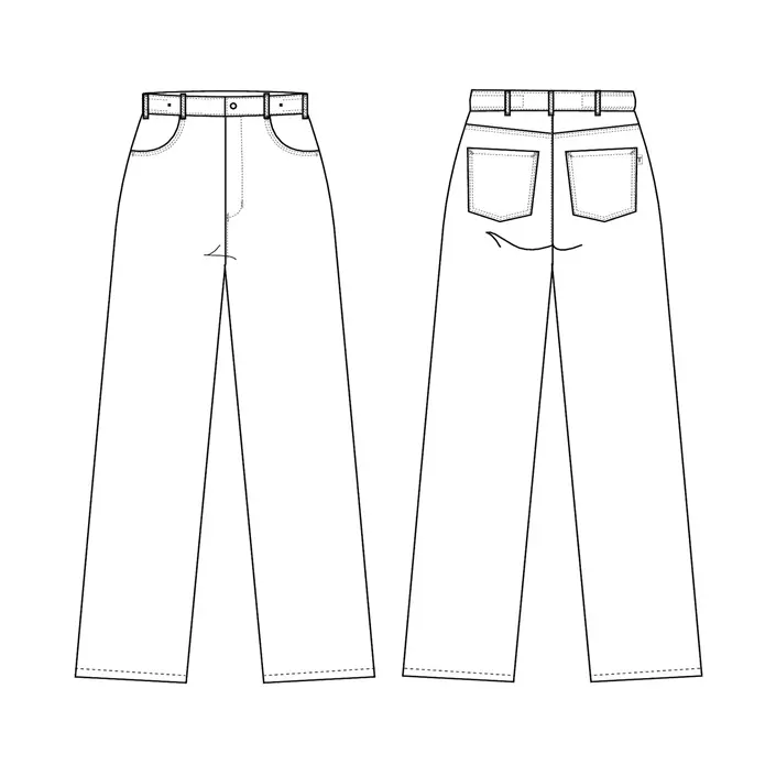 Kentaur jeans, Vit, large image number 3