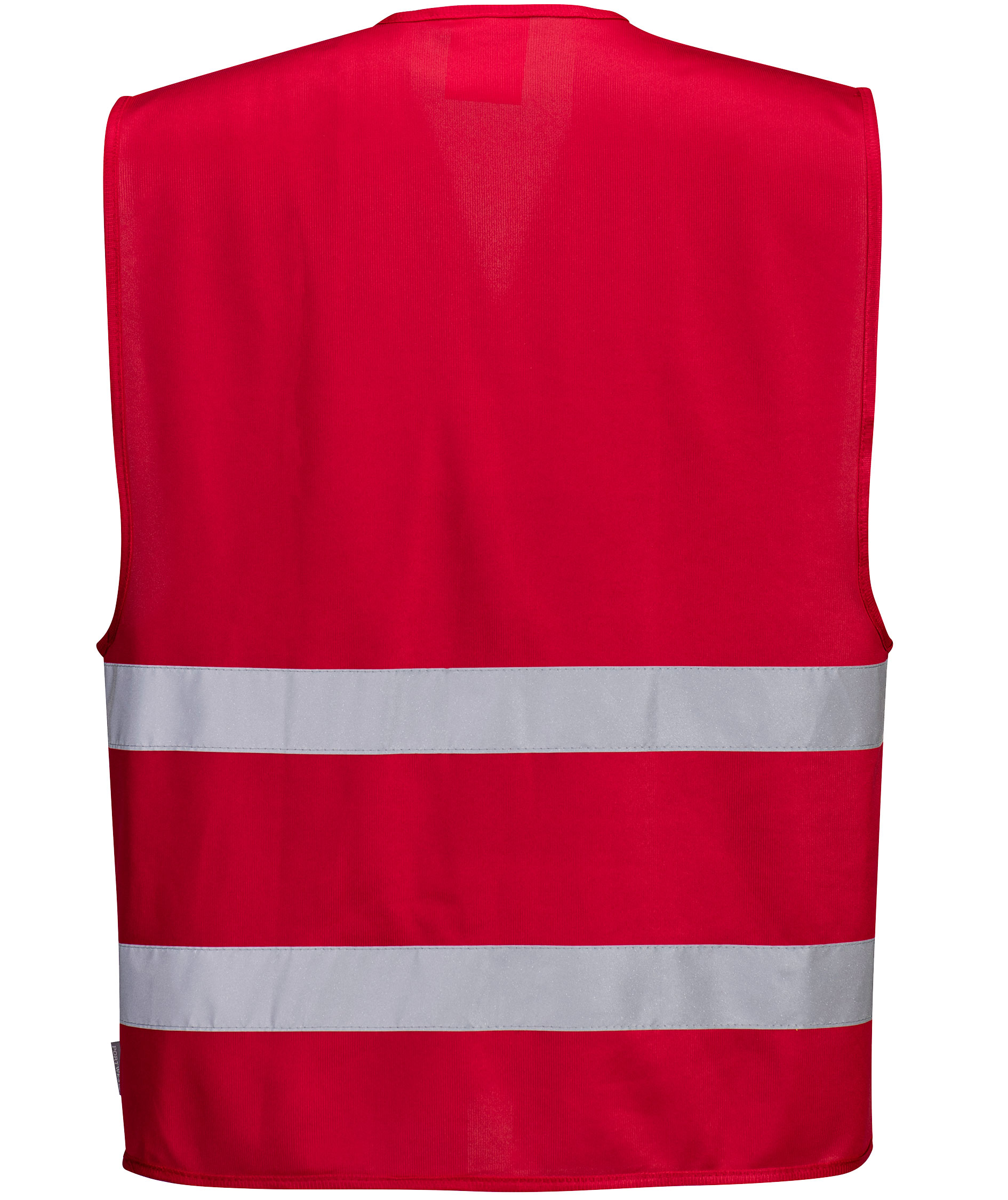 Portwest Iona &ouml;verdragsv&auml;st med reflexer, R&ouml;d