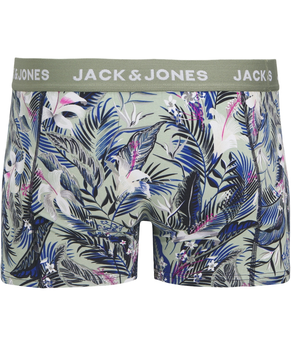 Jack & Jones JACBRADY FLOWER 3er-Pack Boxershorts, Sky Captain, large image number 2