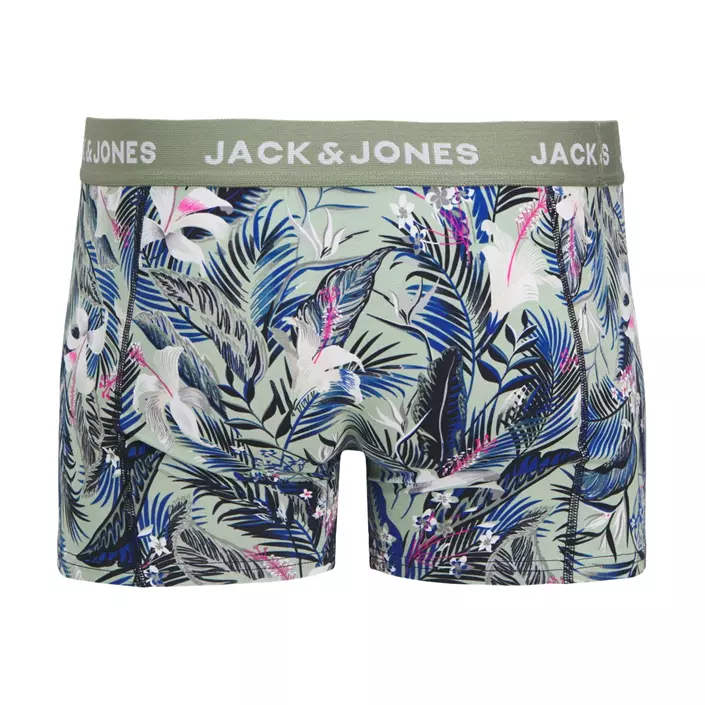 Jack & Jones JACBRADY FLOWER 3-pack kalsonger, Sky Captain, large image number 2