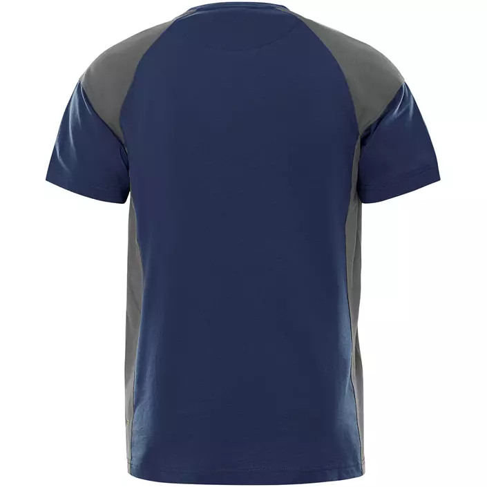 Fristads Heavy T-shirt 7046 GTM, Marin/Grå, large image number 1