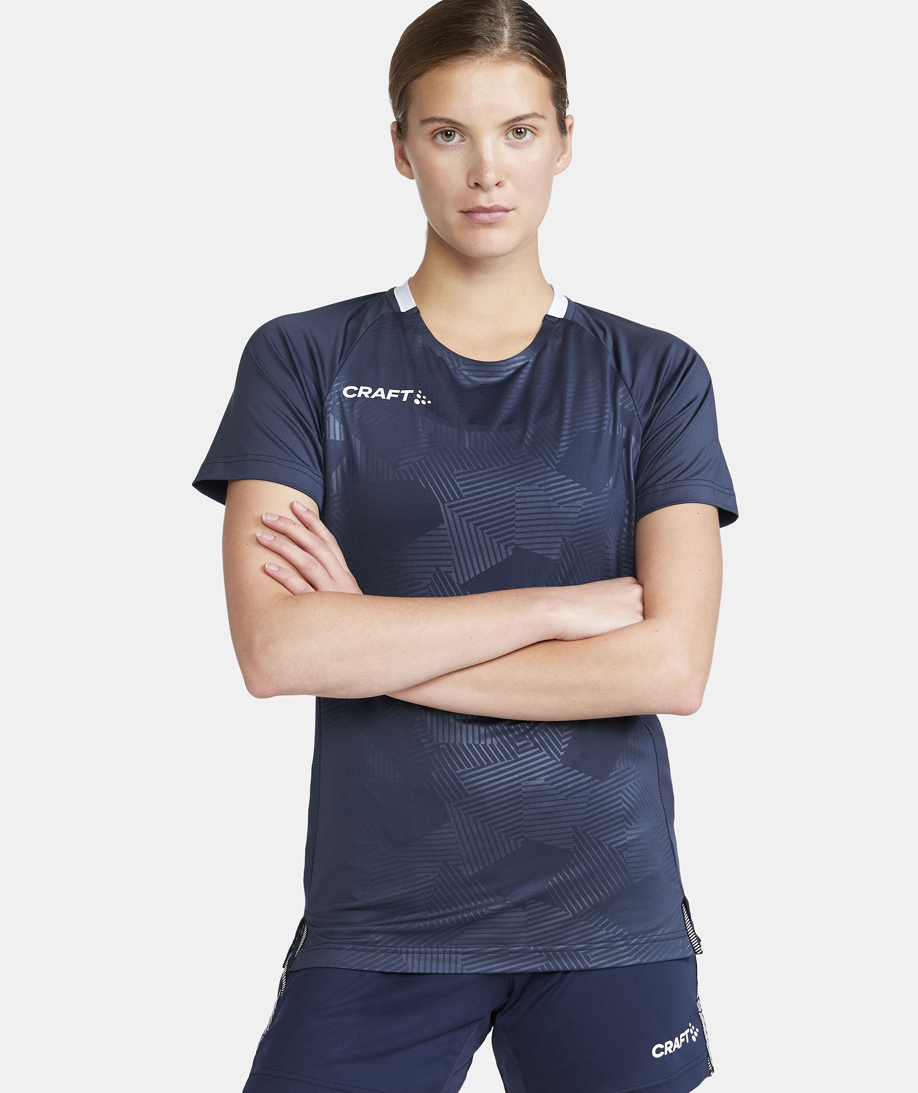 Craft Premier Solid Jersey dame T-skjorte, Navy, large image number 5