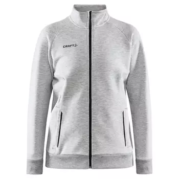 Craft Core Soul Full Zip women's sweatjacket, Grey melange