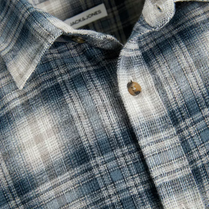 Jack & Jones JJJOSHUA Check skjorte, Stormy Weather, large image number 1