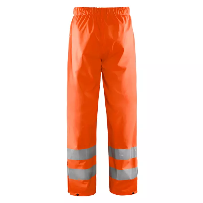 Blåkläder rain trousers, Hi-vis Orange, large image number 1