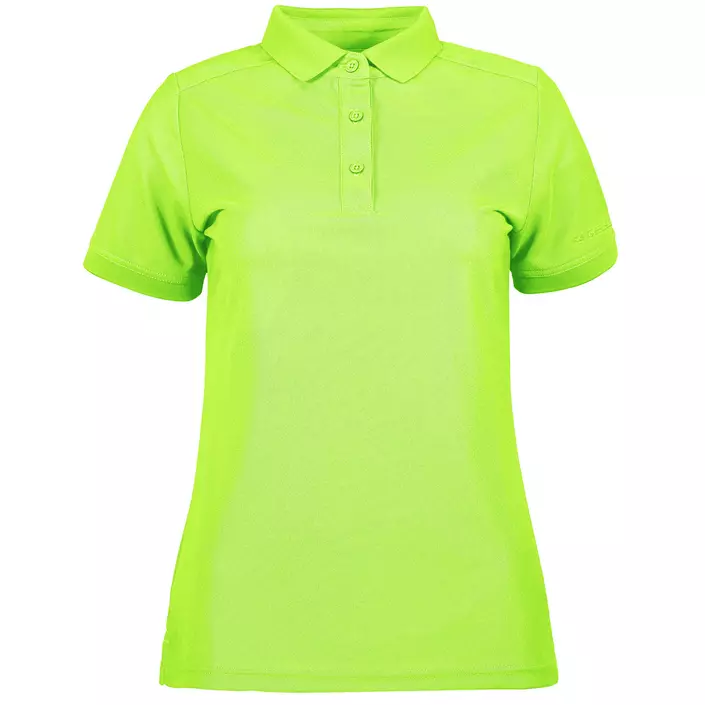 GEYSER women's functional polo shirt, Lime Green, large image number 0