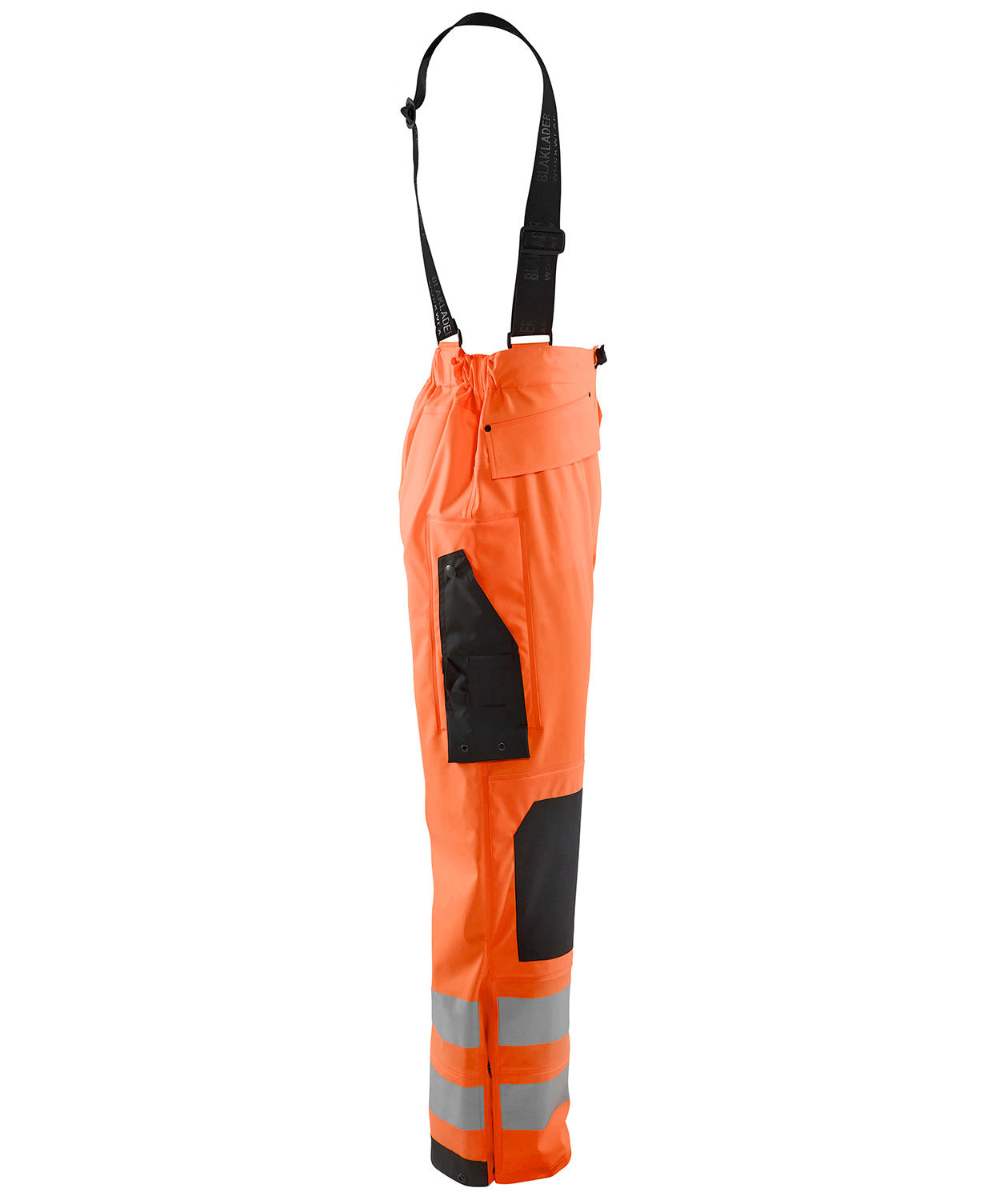 Bl&aring;kl&auml;der rain trousers, Hi-vis Orange, large image number 3