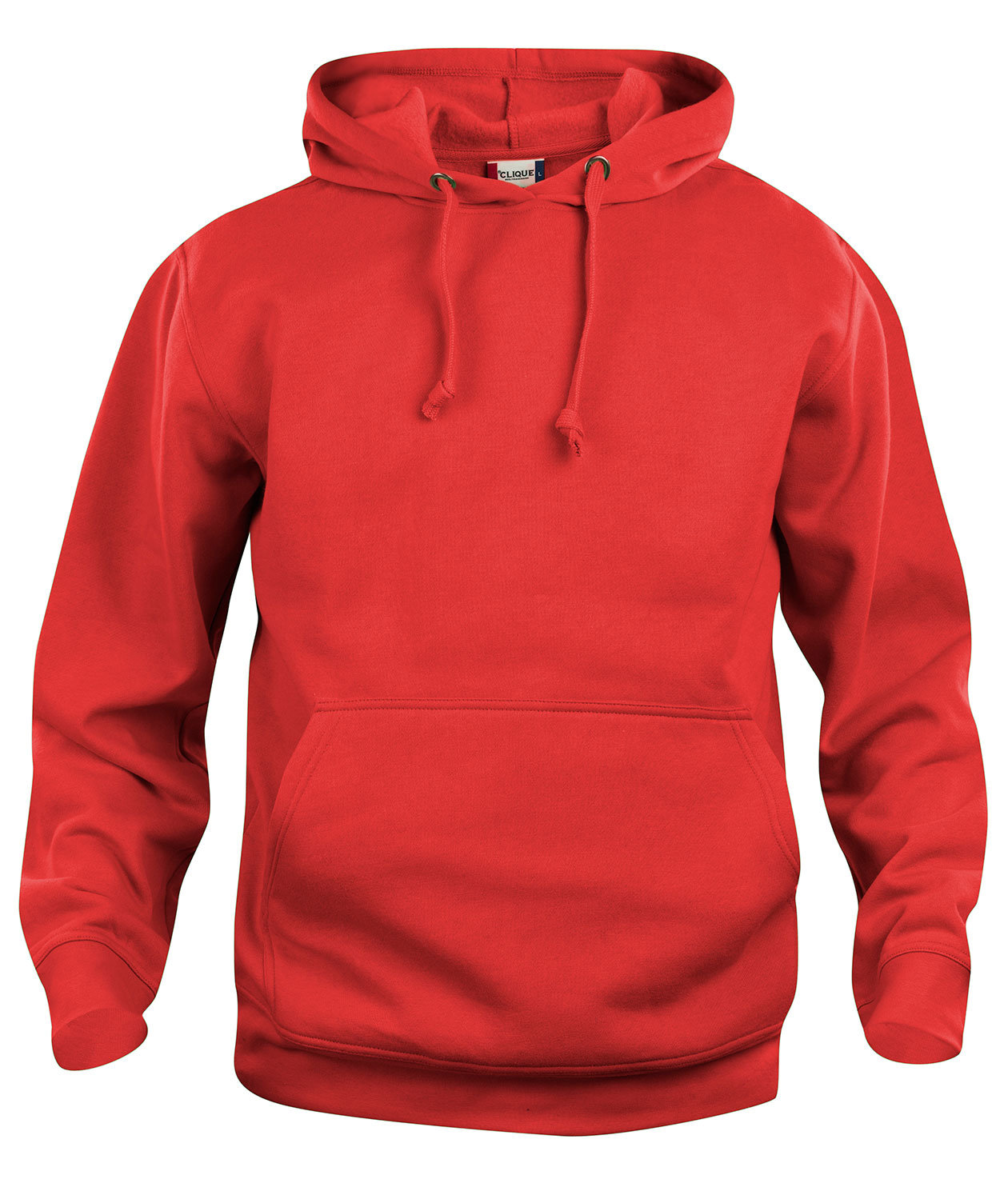 Clique Basic h&aelig;ttetr&oslash;je, R&oslash;d, R&oslash;d, swatch