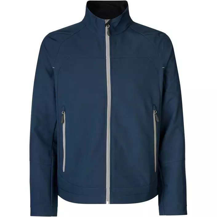 ID Functional softshell jacket, Marine Blue, large image number 0