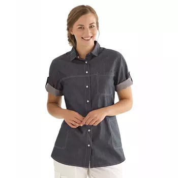 Kentaur short-sleeved women' shirt, Dark Ocean