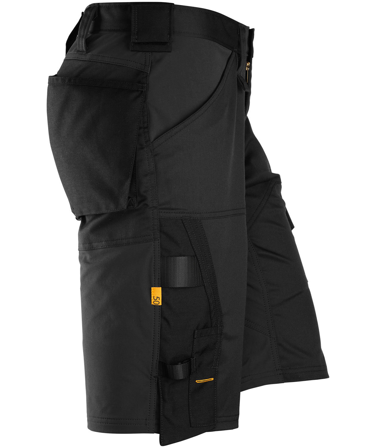 Snickers AllroundWork work shorts 6153, Black, large image number 3