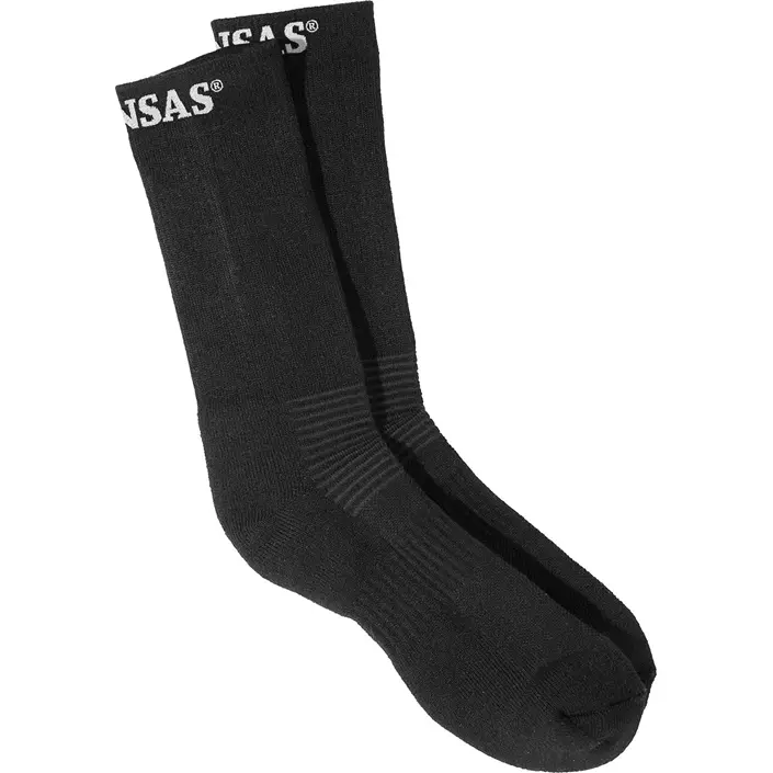 Kansas Coolmax© socks, Black, large image number 0