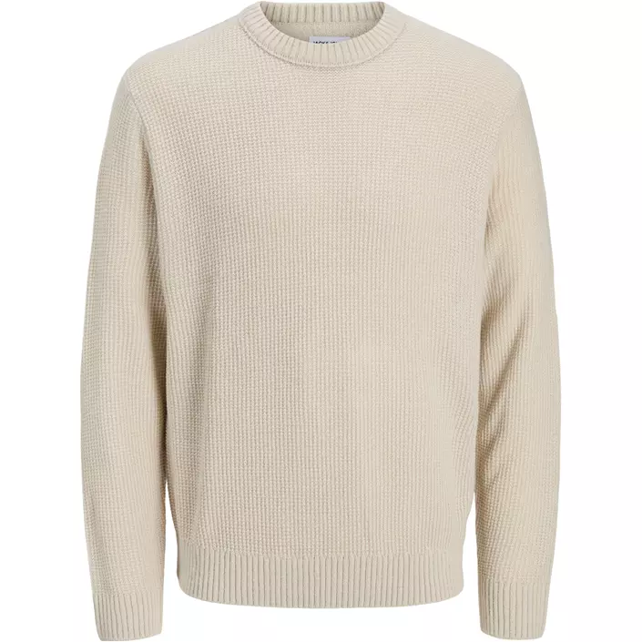 Jack & Jones JJROY striktrøje, Moonbeam, large image number 0