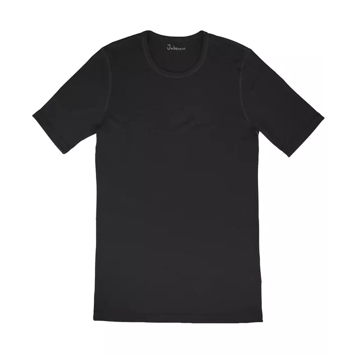 Johs Johansen Christopher T-shirt med merinoull, Svart, large image number 0