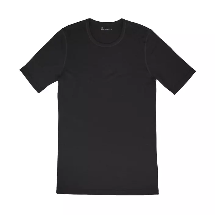 Johs Johansen Christopher T-shirt med merinoull, Svart, large image number 0