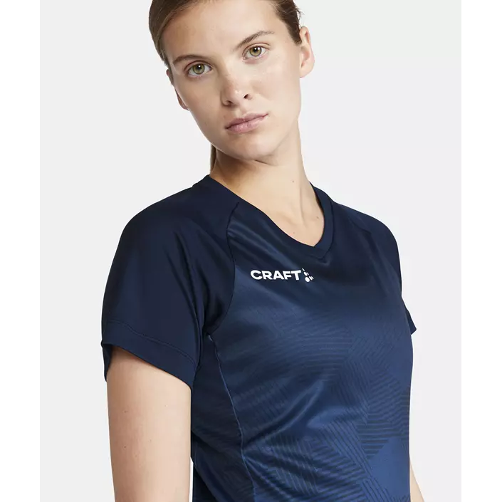 Craft Premier Fade Jersey Damen T-Shirt, Navy, large image number 3