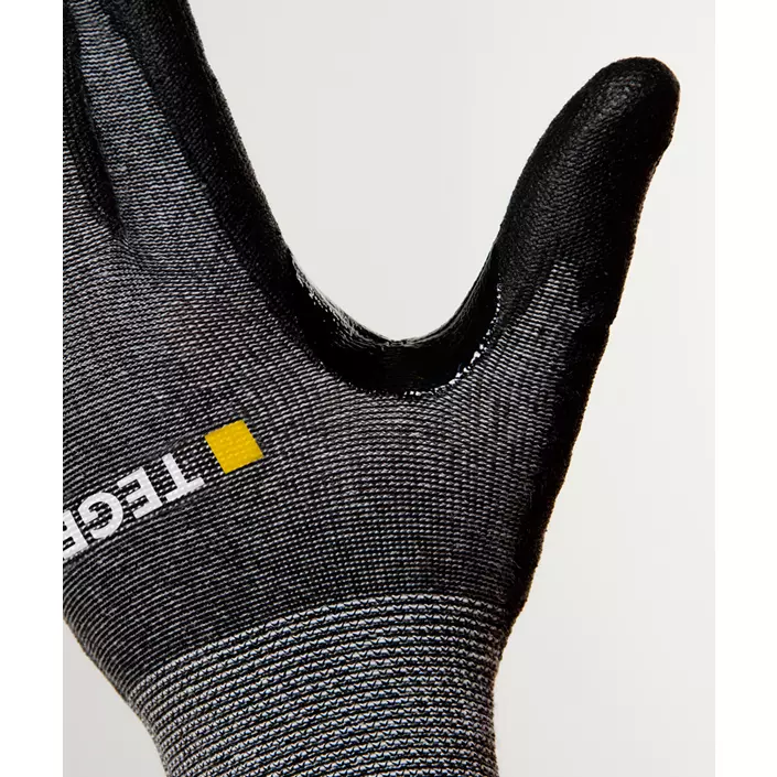 Tegera 465 cut protection gloves Cut D, Black/Grey, large image number 1