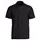 Kentaur modern fit short-sleeved pique chefs-/service shirt, Black, Black, swatch