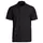 Kentaur modern fit kortermet pique kokke-/service skjorte, Svart, Svart, swatch