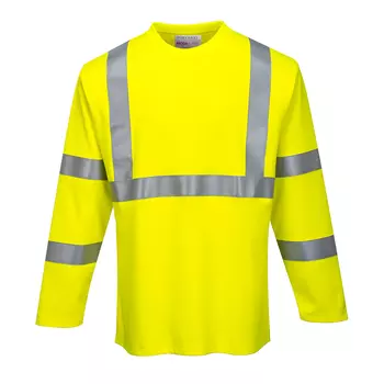 Portwest FR langärmliges T-Shirt, Hi-Vis Gelb