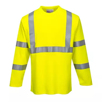 Portwest FR long-sleeved T-shirt, Hi-Vis Yellow