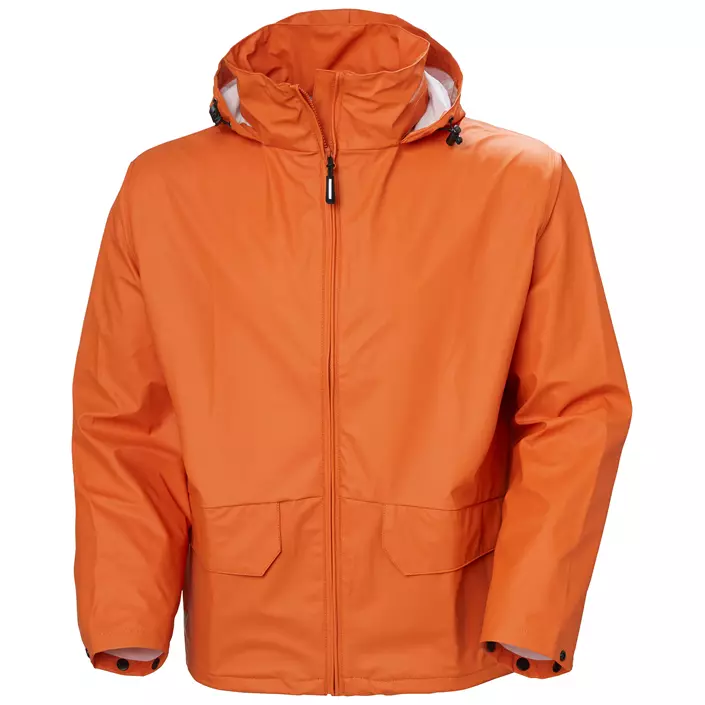 Helly Hansen Voss rain jacket, Dark Orange, large image number 0