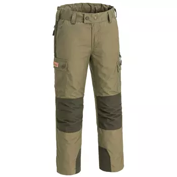Pinewood Lappland outdoor trousers for kids, Hunting Olive/Mossgreen