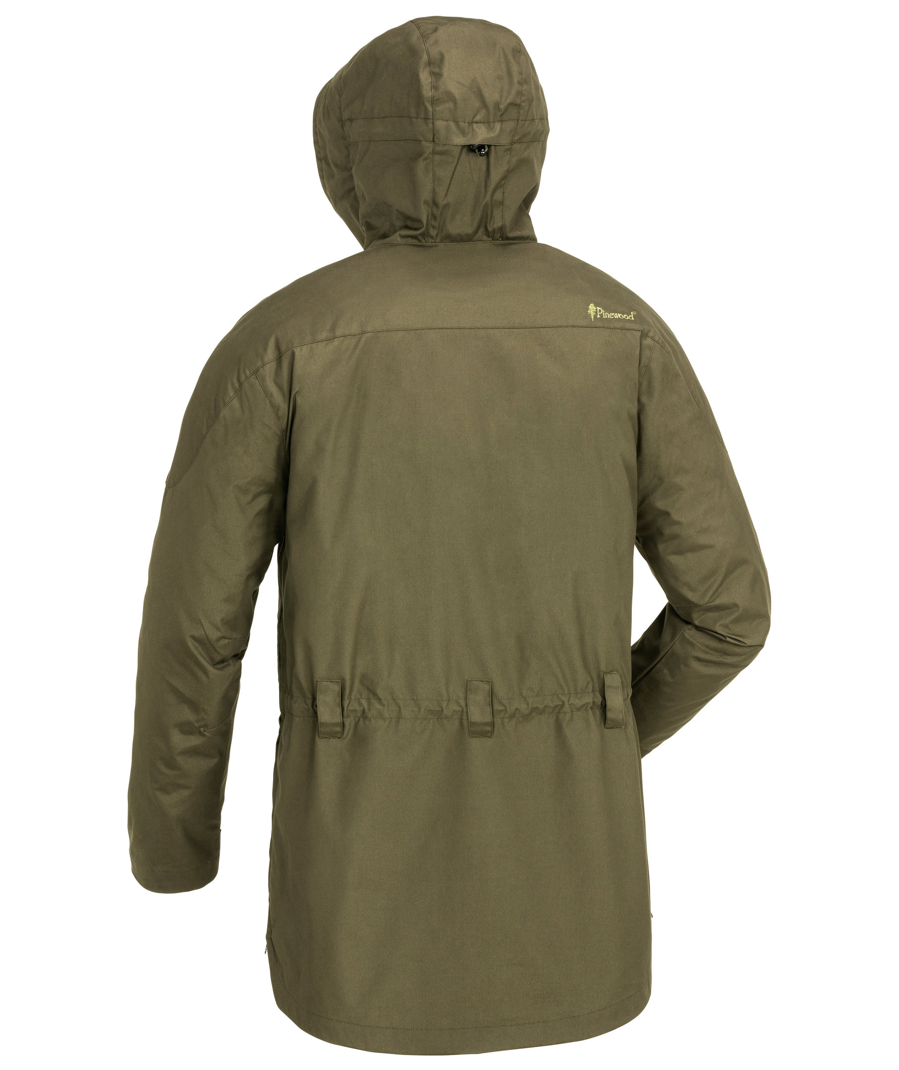 Pinewood Tikanni TC-stretch anorak, Jagt oliven