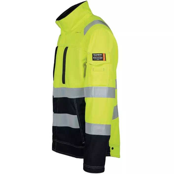 Tranemo Tera TX jacket, Hi-Vis yellow/marine, large image number 2