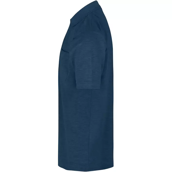 ID PRO Wear Poloshirt mit Brusttasche, Blau Melange, large image number 2