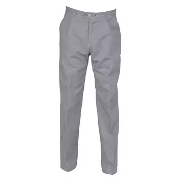 Jyden Workwear 1809 chef trousers, Pepita Checkered Black/White
