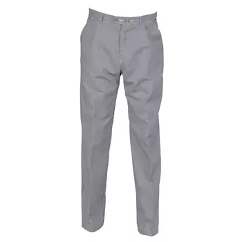 Jyden Workwear 1809 chef trousers, Pepita Checkered Black/White