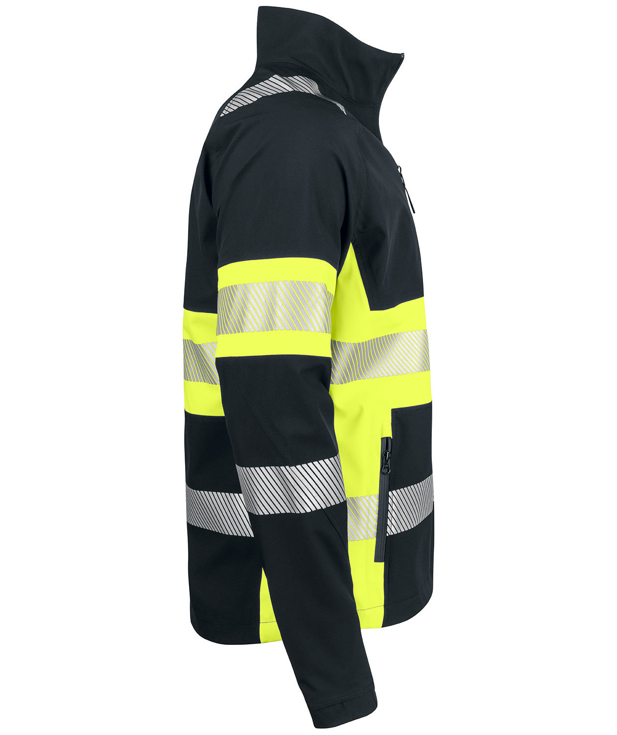 ProJob cardigan 6442, Hi-vis Yellow/Black, large image number 3