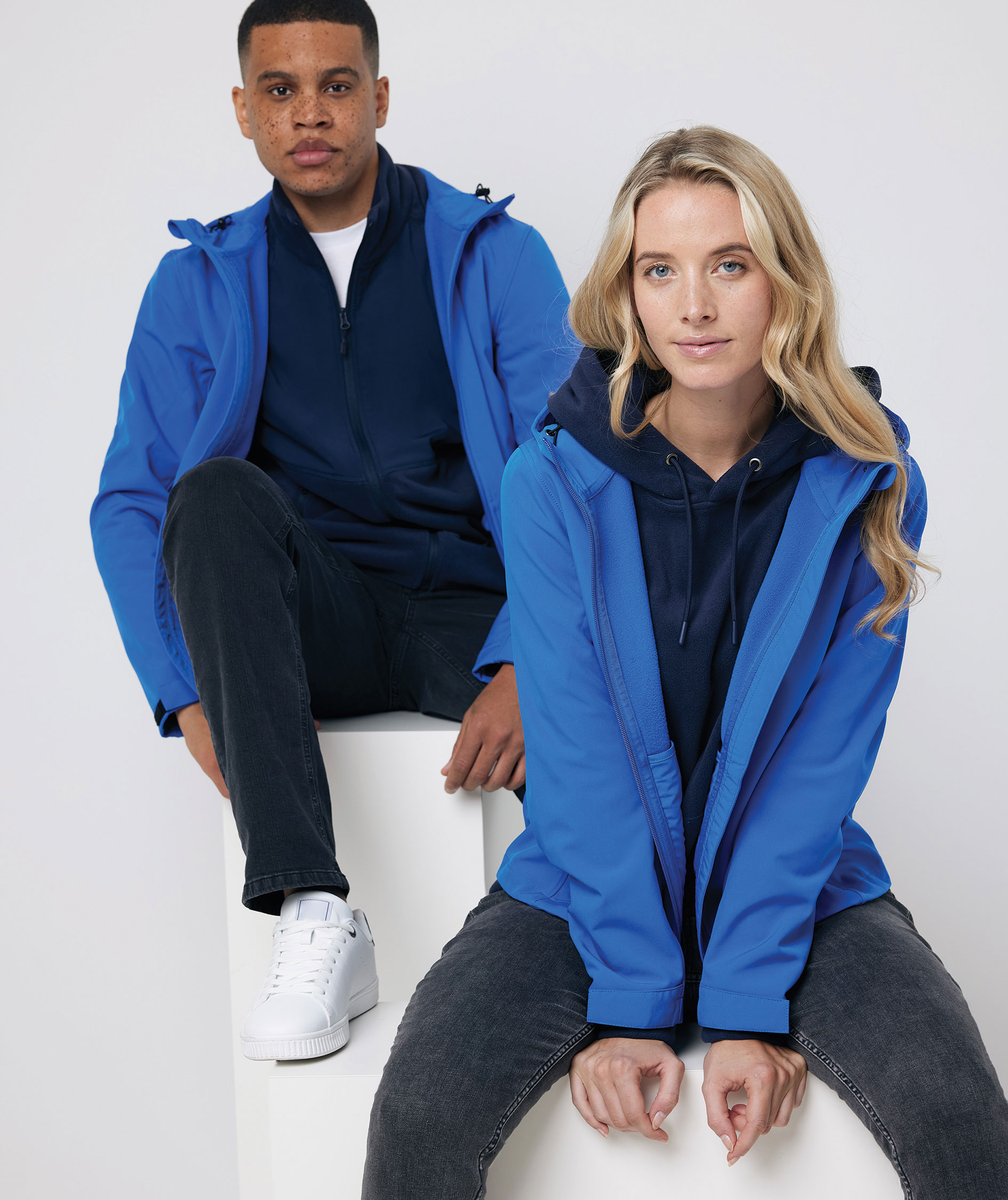 Iqoniq Makalu softshelljacka dam, Kungsbl&aring;, large image number 8