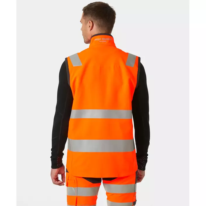 Helly Hansen Alna 4X Tech väst full stretch, Varsel Orange/Ebony, large image number 3