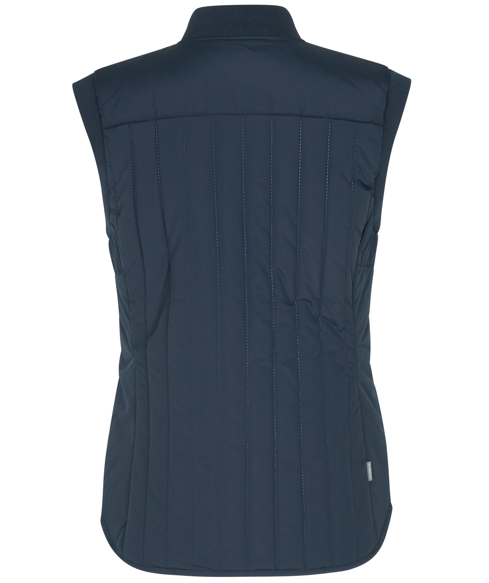 ID CORE dame vattert vest, Navy, large image number 2