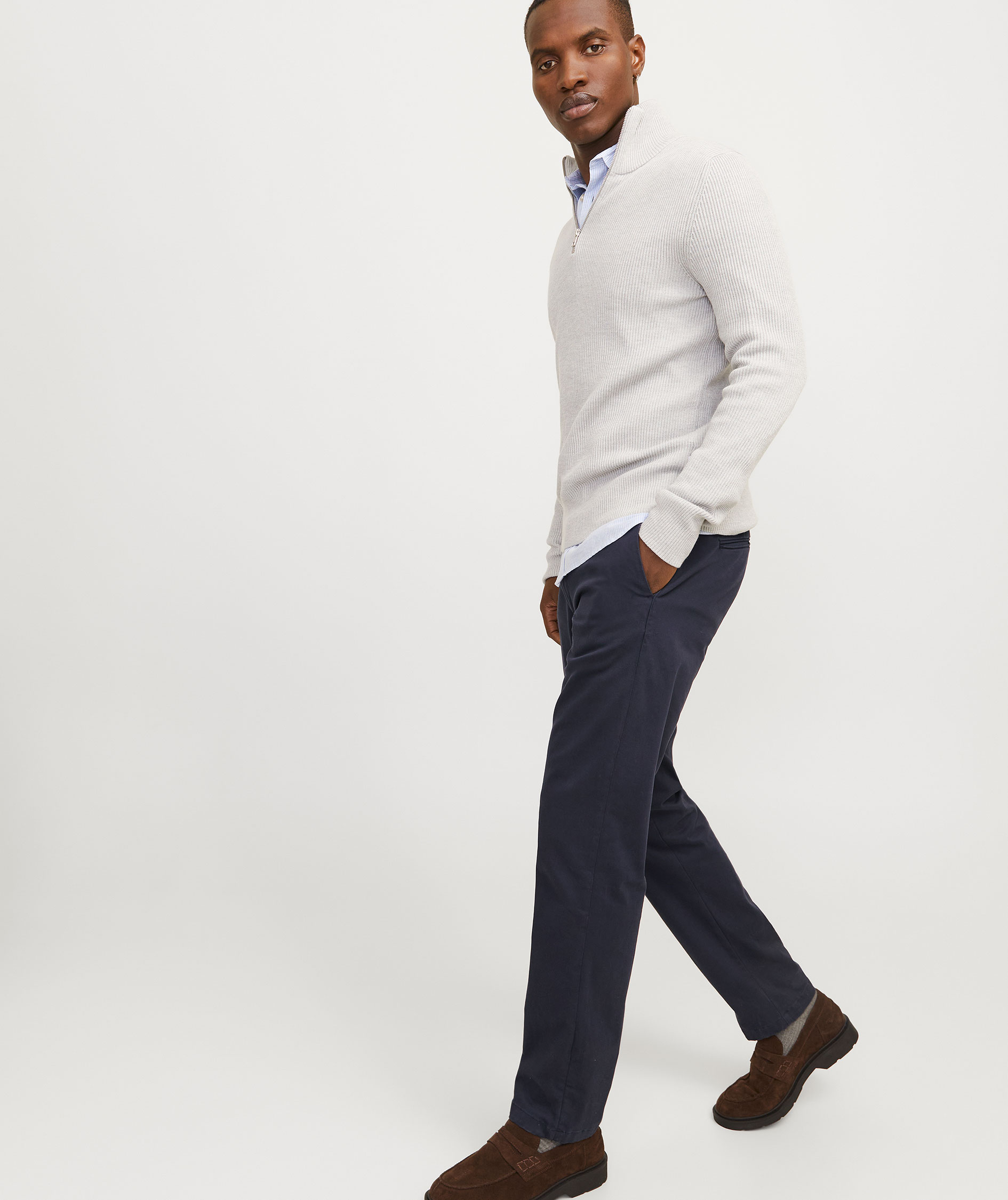 Jack & Jones JPSTKANE BARRET Chinos, Dark navy, large image number 7