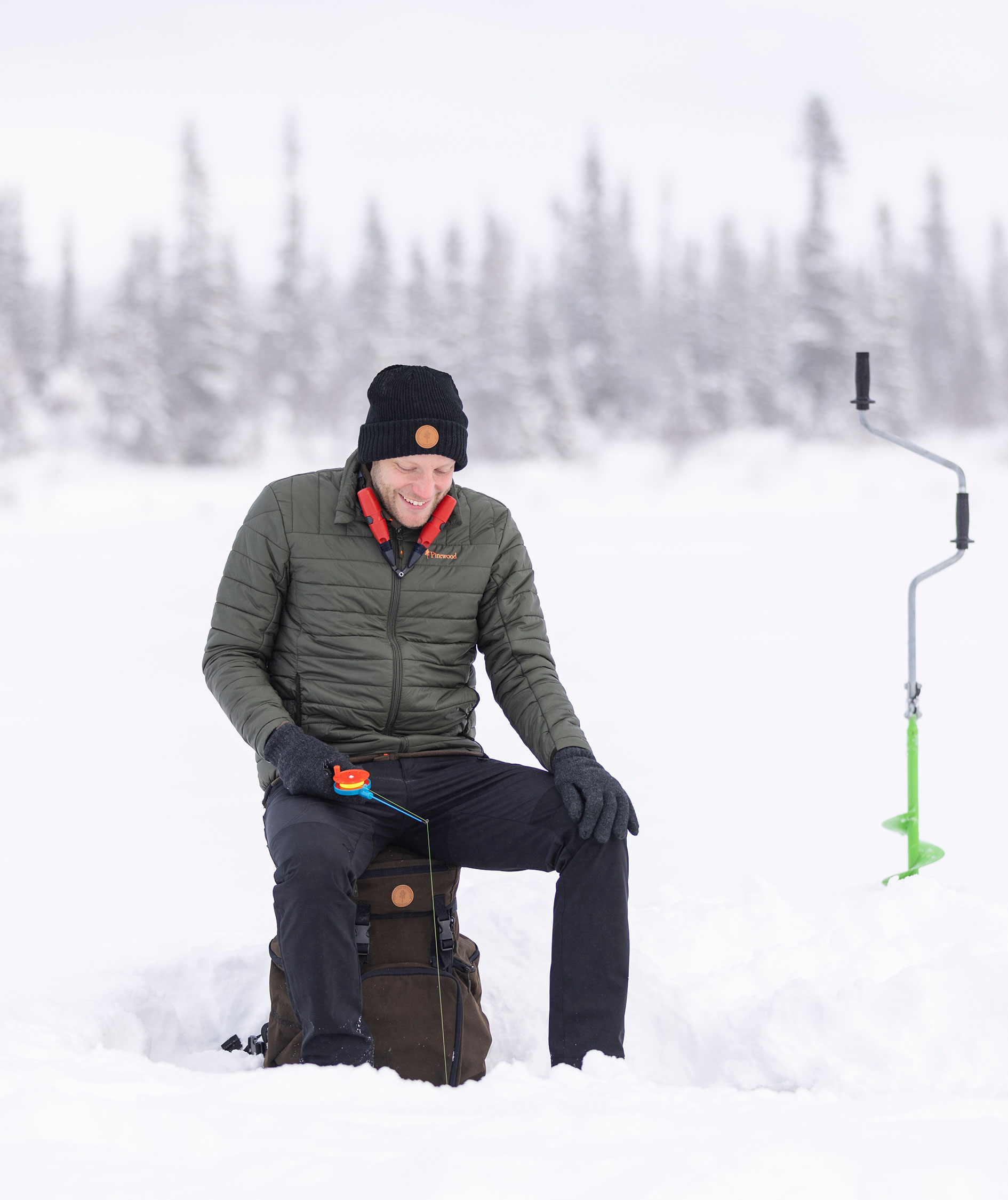 Pinewood&nbsp;Abisko Insulation Lite jakke, Clover Green