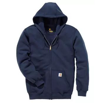 Carhartt hoodie med dragkedja, New Navy