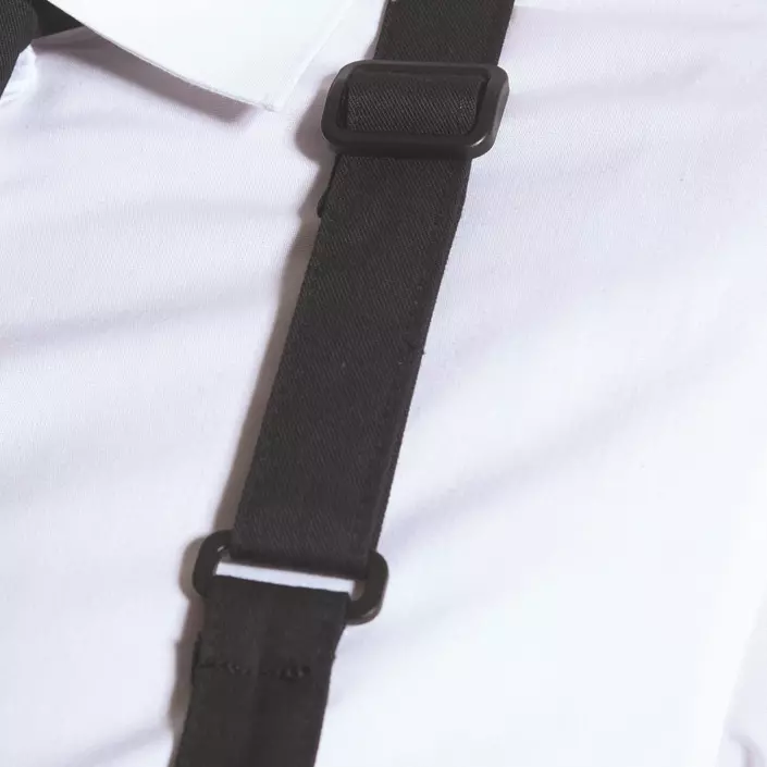 Karlowsky oversized forklæde m/lomme, Black, Black, large image number 2